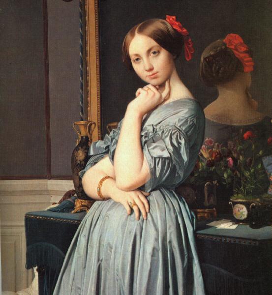 Jean-Auguste Dominique Ingres The Comtesse d'Haussonville